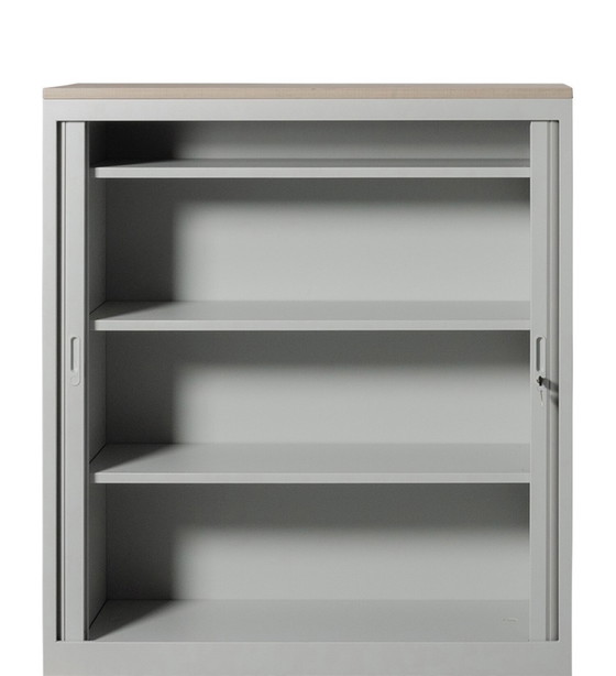 Image 1 of 2x Lensvelt roller door cabinets