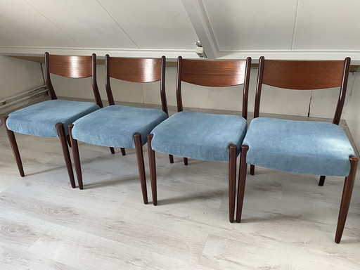 4x Vintage dining room chairs
