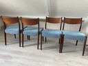 4 sedie da pranzo vintage
