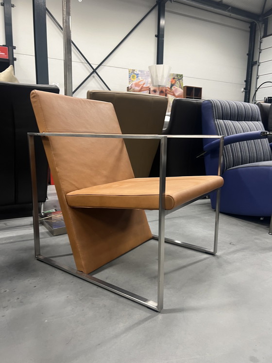 Image 1 of Arco Spine Armchair cognac leather