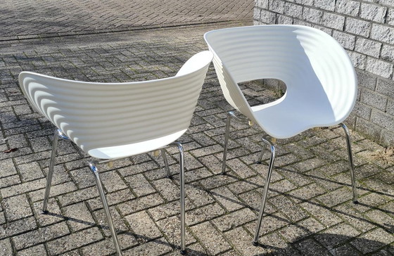 Image 1 of 2x Vitra Tom Vac chairs by Ron Arad