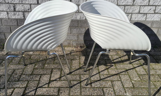 Image 1 of 2x Vitra Tom Vac chairs by Ron Arad