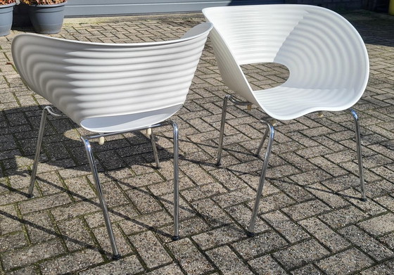 Image 1 of 2x Vitra Tom Vac chairs by Ron Arad