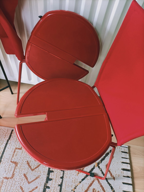 Image 1 of 2 Terna Chairs - Gaspare Cairoli for Seccose - Set of two pieces