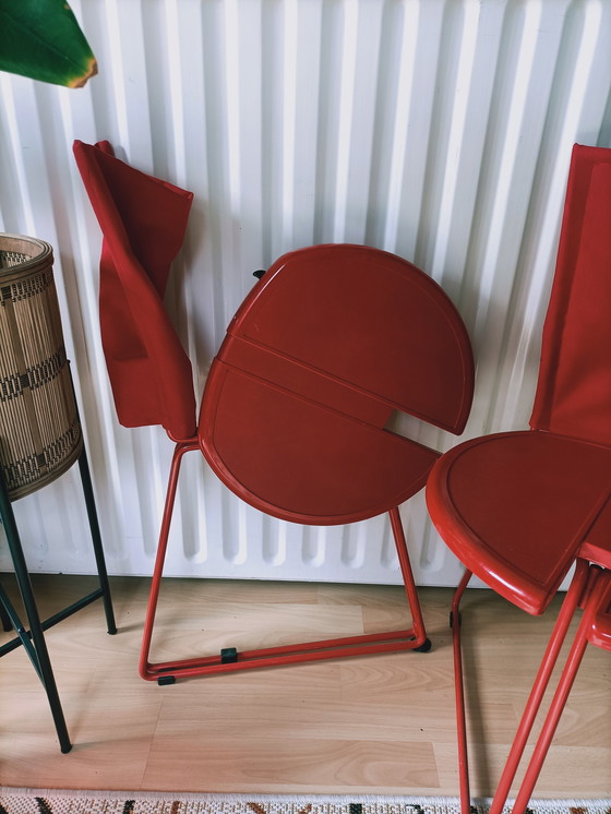 Image 1 of 2 Terna Chairs - Gaspare Cairoli for Seccose - Set of two pieces