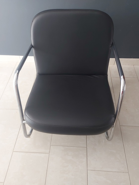 Image 1 of Chaise à bascule vintage