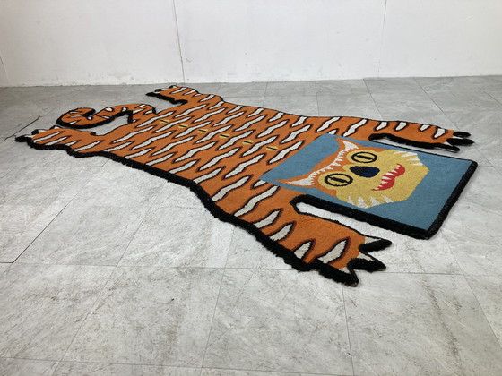 Image 1 of Walter van Beirendonck Tiger shaped rug