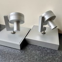 2x Delta Light ceiling spotlights