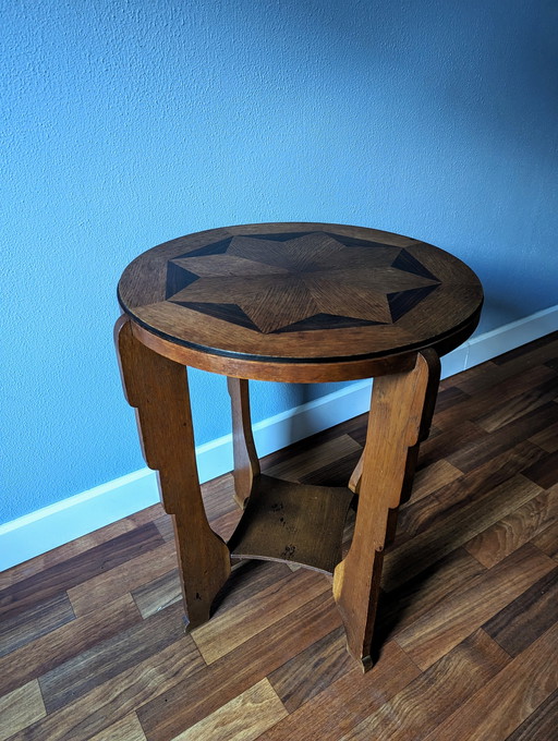 Amsterdam school side table