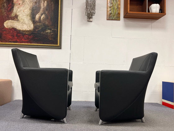 Image 1 of Leolux Dolcinea Armchair Black