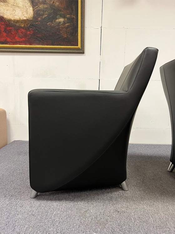 Image 1 of Leolux Dolcinea Armchair Black