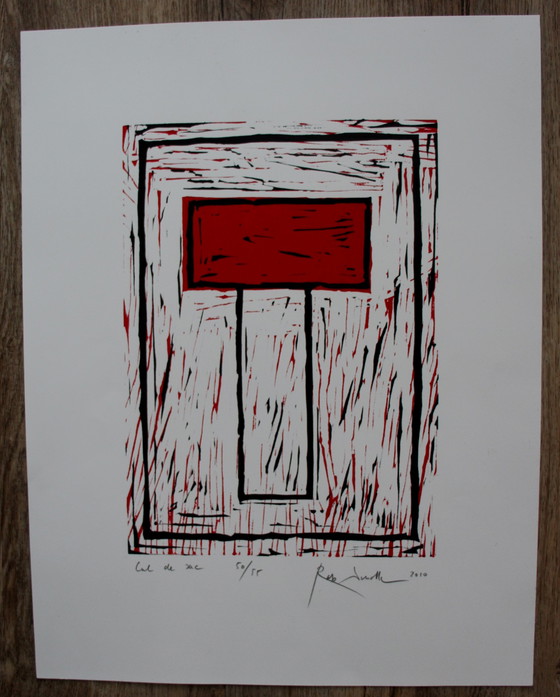 Image 1 of Rob Scholte - Silkscreen: Cul de Sac (dead end) - 2010