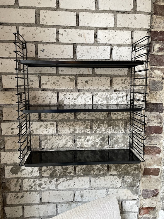 Image 1 of Vintage Tomado Wall Rack Full Black Finish