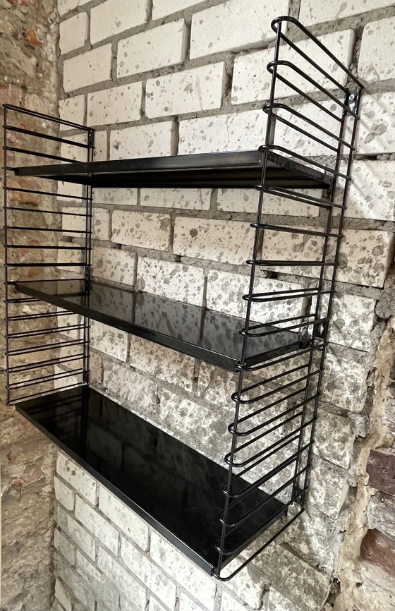 Image 1 of Vintage Tomado Wall Rack Full Black Finish