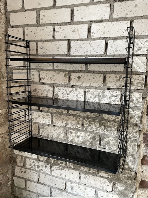 Vintage Tomado Wall Rack Completely Black