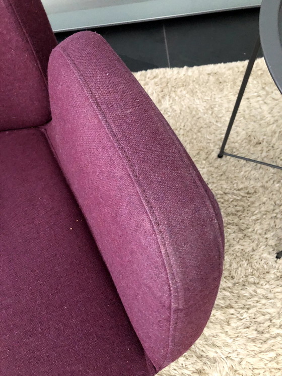 Image 1 of Hulshoff Design armchair and footstool