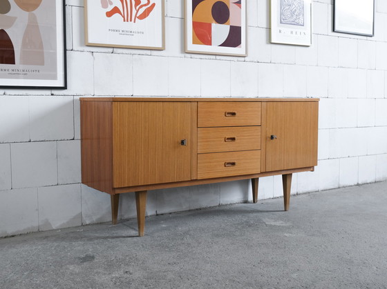 Image 1 of Vintage sideboard with wooden handles