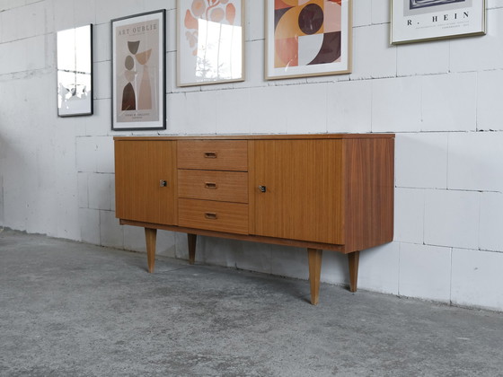 Image 1 of Vintage sideboard with wooden handles