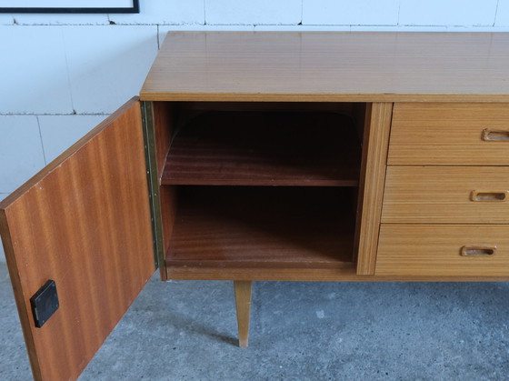 Image 1 of Vintage sideboard with wooden handles