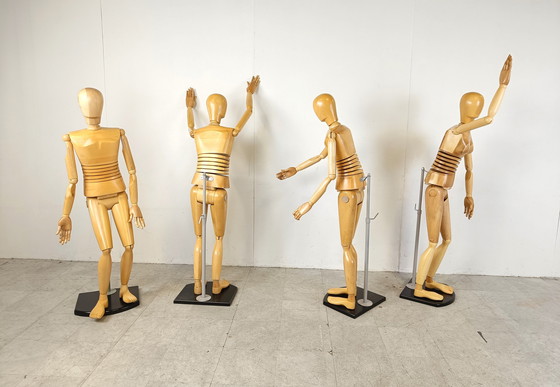 Image 1 of 4x Life size artistic lay figures set