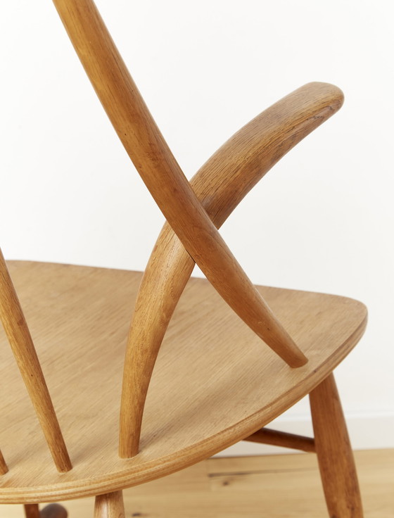 Image 1 of Illum Wikkelsø Rocking Chair "IW3" for Niels Eilersen