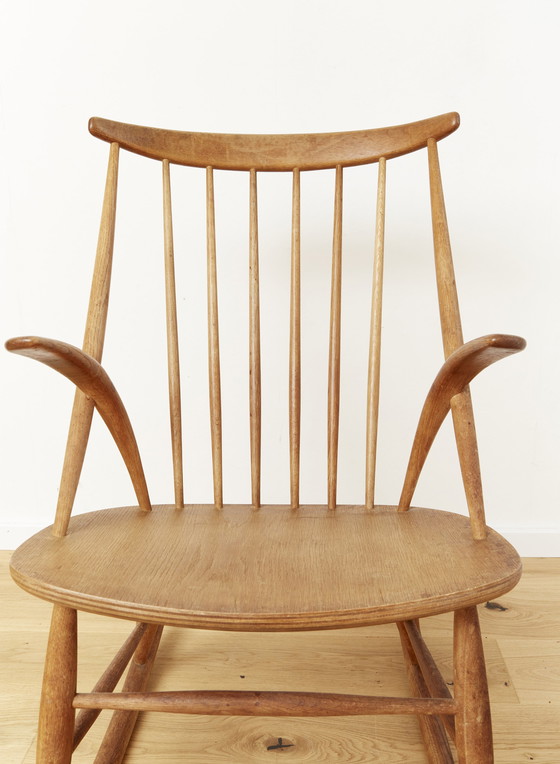 Image 1 of Illum Wikkelsø Rocking Chair "IW3" for Niels Eilersen