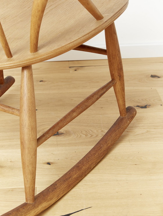 Image 1 of Illum Wikkelsø Rocking Chair "IW3" for Niels Eilersen