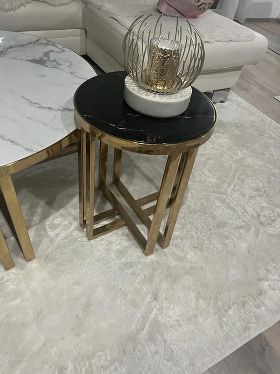 Image 1 of Coffee table made of real Marble