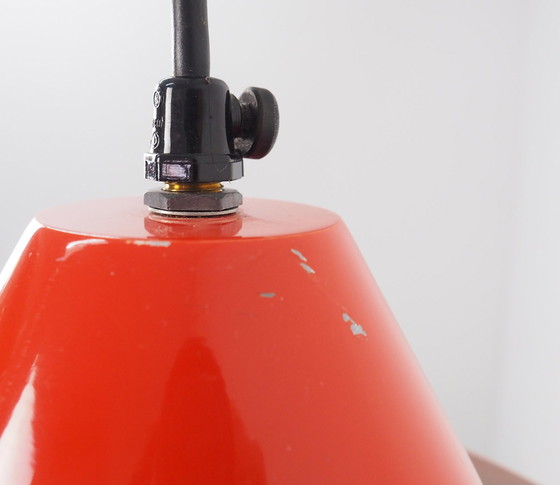 Image 1 of Fog & Morup Zone hanging lamp red, 1960s