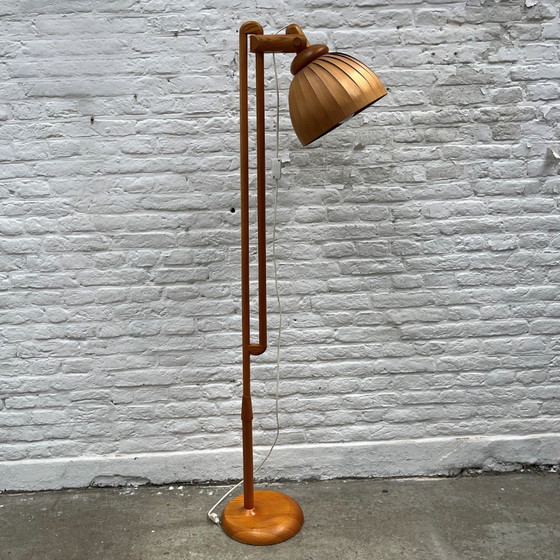 Image 1 of Lampadaire Midcentury en bois