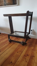 Art deco trolley or serving trolley