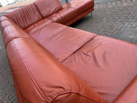 Image 1 of Lederland design corner sofa