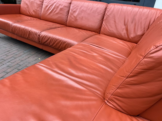 Image 1 of Lederland design corner sofa