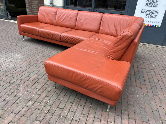 Image 1 of Lederland design corner sofa