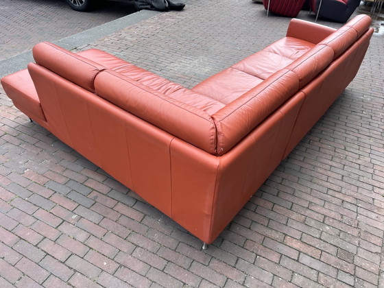 Image 1 of Lederland design corner sofa