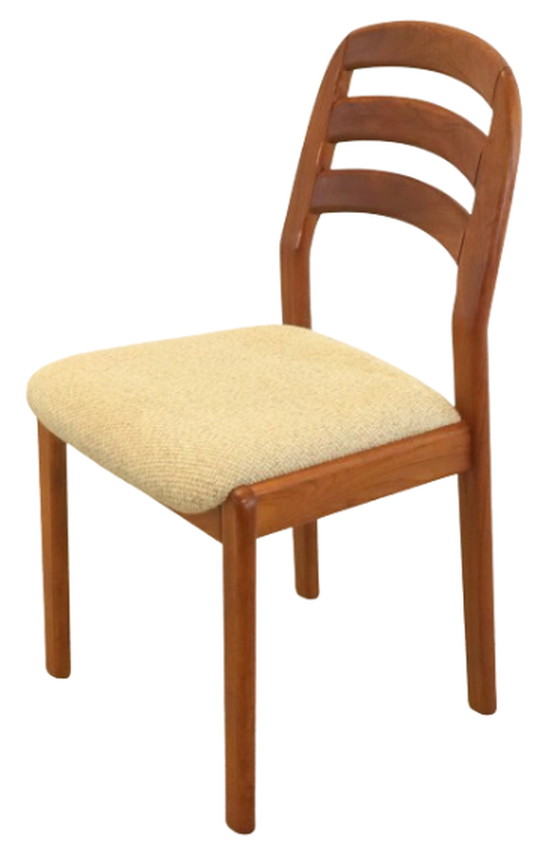 Image 1 of 4x Dyrlund dining chairs 'Asserballe' vintage