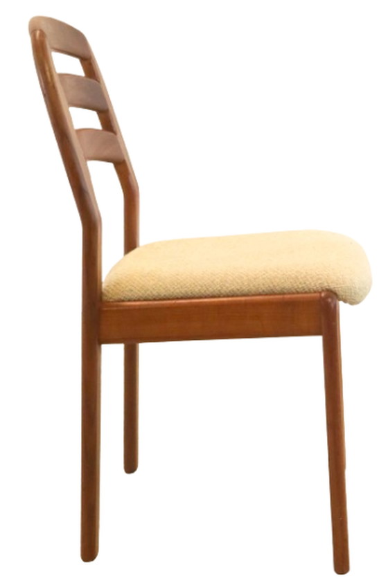 Image 1 of 4x Dyrlund dining room chairs 'Asserballe' vintage