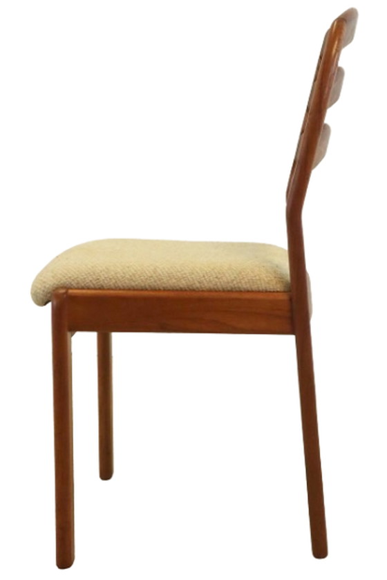 Image 1 of 4x Dyrlund dining chairs 'Asserballe' vintage