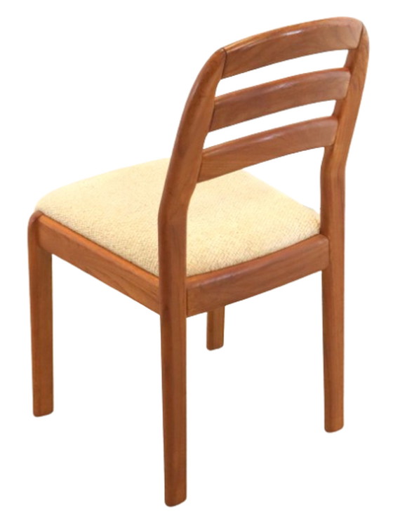 Image 1 of 4x Dyrlund dining chairs 'Asserballe' vintage