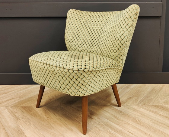 Image 1 of Fauteuil Mid Century, chaise de cocktail vintage