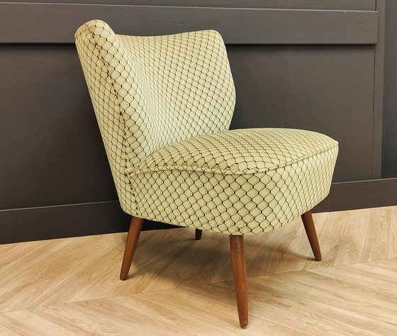 Image 1 of Fauteuil Mid Century, chaise de cocktail vintage