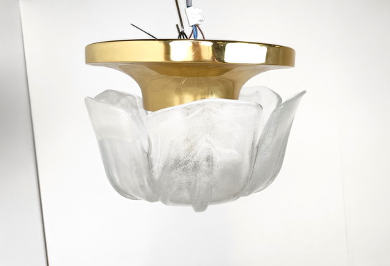 Image 1 of Glashutte Limburg 1960s Flush mount ceiling light