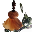 Vintage glass lamp