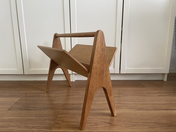 Image 1 of Vintage magazine rack/newspaper rack