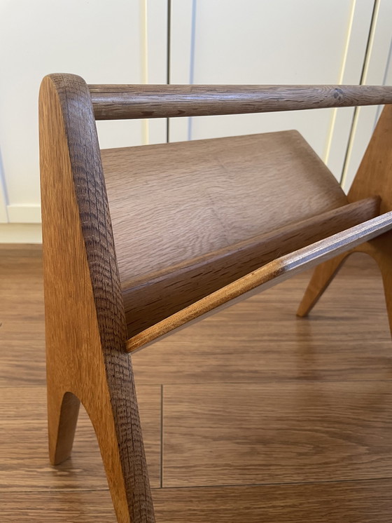 Image 1 of Vintage magazine rack/newspaper rack