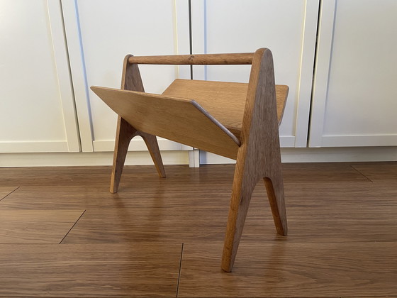 Image 1 of Vintage magazine rack/newspaper rack