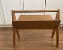 Vintage magazine rack/newspaper rack