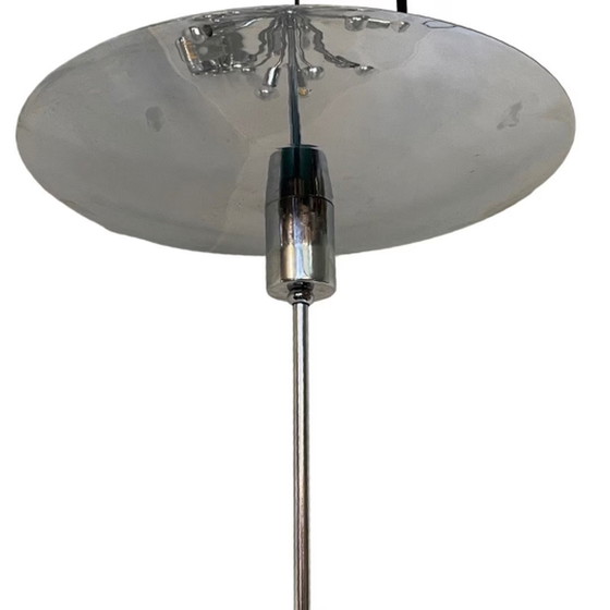Image 1 of Vintage - Ceiling mounted lamp Chandelier - Model Sputnik (XL) - Space age design / pop art - Full chrome - Only one left!
