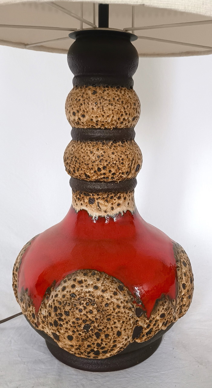 Dumler and Breiden fat lava floor lamp from the sixties. | €329