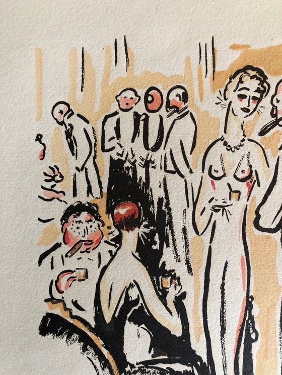 Image 1 of Kees van Dongen La Garconne 1925 pochoir